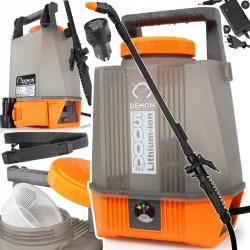 Atomizzatore Irroratore Nebulizzatore Elettrico a Spalla Zaino | da 5 Litri | Batteria Integrata 12V 5Ah | Pressione di Esercizio 1-4,5 Bar